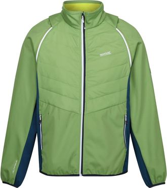 Regatta Steren II Softshell Hybrid Jacket in Piquant Green Moroccan at Nordstrom, Size Xxx-Large