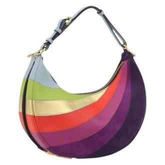 Fendi Pre-owned Vintage Schoudertas - Dames - Pre-owned - Veelkleurig - Maat: ONE Size Leer