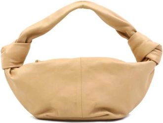 Bottega Veneta Pre-owned Handbags, female, Beige, Size: ONE SIZE Pre-owned Leather handbags