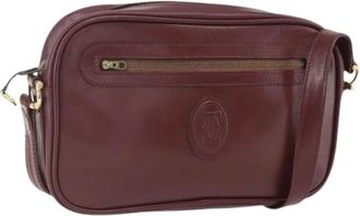 Cartier Pre-owned Cross Body Bags, female, Red, Size: ONE SIZE Pre-owned Vintage Cross Body Bag
