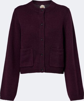 Jardin Des Orangers Cardigan in lana vergine e cashmere