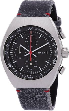 Timex Legacy Tonneau Chronograph Quartz Black Dial Mens Watch TW2W50000