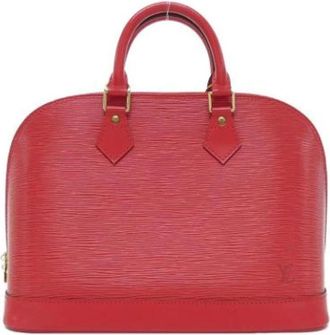 Louis Vuitton Pre-owned Handbags, female, Red, Size: ONE SIZE Pre-owned Vintage Handbag