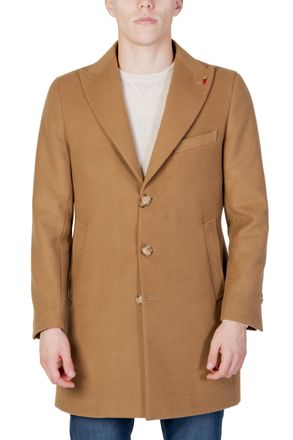 Mulish Beige Wool Mens Coat