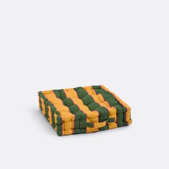 La Redoute Interieurs Vierkant vloerkussen voor buiten, polyester, 50x50 cm, VALERIA