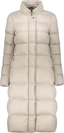 Moorer Dames, Mantels, Beige, Maat: XS Polyamide