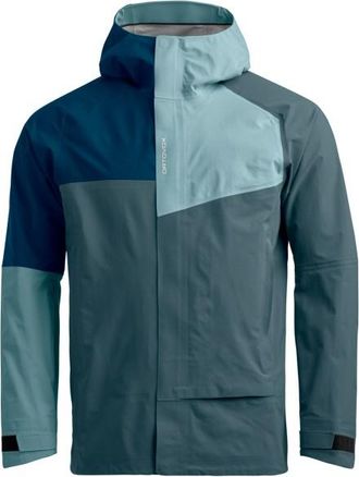 Ortovox Seceda 3L Jacket Hardshelljacke für Herren | blau