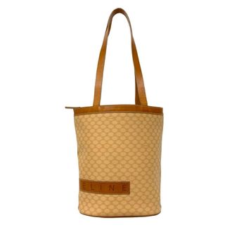 Celine Brown Leather Pvc Shoulder Bag Tote Bag (Pre-Owned)