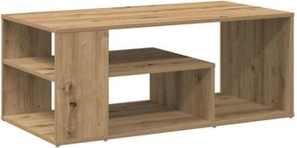 vidaXL Coffee Table Artisan Oak 100x50x40 cm Engineered Wood Vidaxl