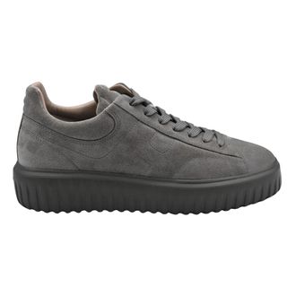 Hogan H-Stripes Sneakers - Heren - Sneakers - Grijs - 44 EU - Su&egrave;de - Schoenen