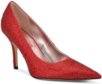 Nine West Glamor Pointed Toe Pump in Red at Nordstrom, Size 8.5