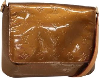 Louis Vuitton Tweedehands leren Louis Vuitton tassen - Dames - Vintage Schoudertas - Bruin - ONE Size - Vintage