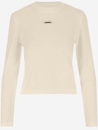 Jacquemus Beige The Gros Grain T-shirt