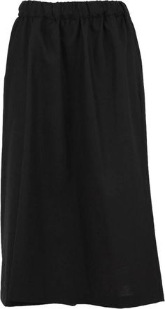 Aspesi 2203 L629 01241 Rok - Dames - Midirokken - Zwart - M - Polyester - Rokken
