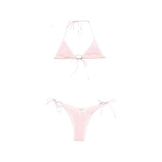 Os&eacute;ree Aof268 Sequins Bupin - female - Oseree - Bikinis - Pink - M - Swimwear