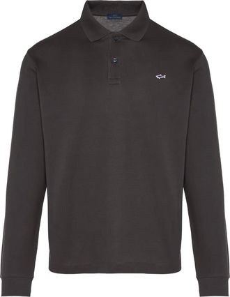 Paul & Shark Polo a maniche lunghe - Marrone