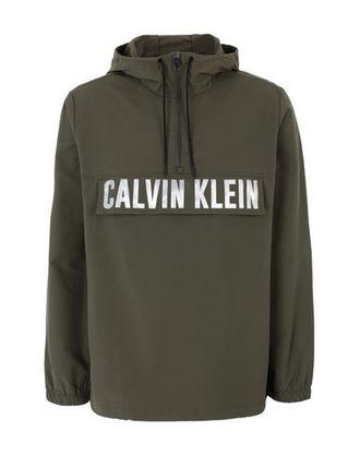 Calvin Klein 1/2 ZIP WOVEN JACKET