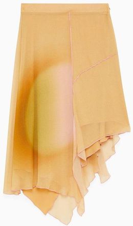 Patrizia Pepe Multicolor Viscose Long Womens Skirt