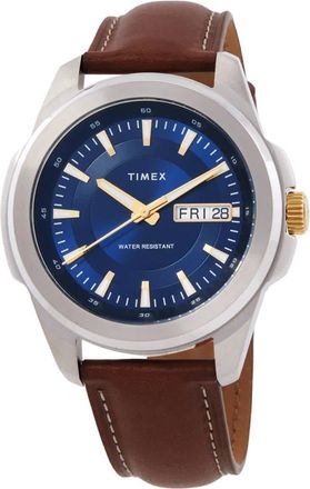Timex Essex Avenue Quartz Blue Dial Mens Watch TW2Y38100