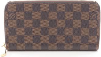 Louis Vuitton Brown Damier Canvas Pvc Long Wallet (Bi-Fold) (Pre-Owned)