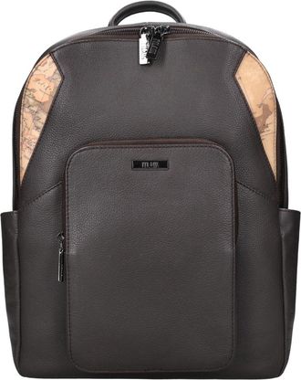 Alviero Martini 1A Classe Ld 06 8162Fango Rugzak - Heren - Rugzakken - Bruin - ONE Size - Leer - Tassen