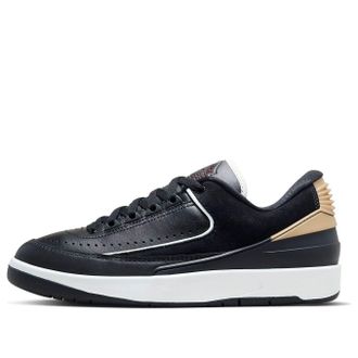 Air Jordan (WMNS) Air Jordan 2 Retro Low Black Metallic Gold DX4401-001