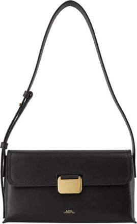 A.P.C. Simone Bolso Peque&ntilde;o al Hombro - Bags - Mujer - Negro - ONE SIZE