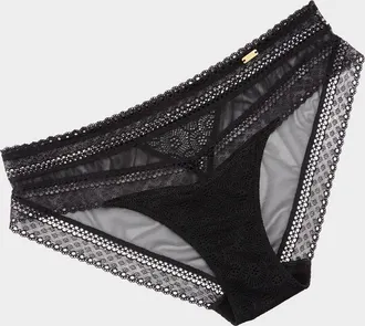 Chantelle Festivite Lace Brazilian Bikini Briefs