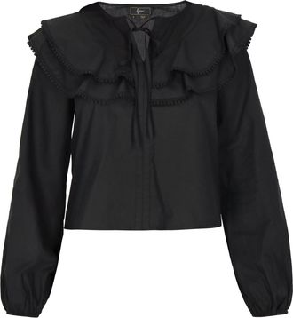 Faina Blouse Dames zwart