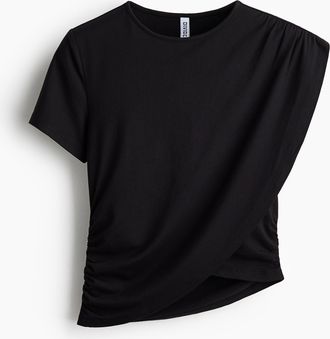 H&M Shirt im Lagenlook - Schwarz