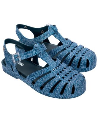 Melissa Possession Print Denim Sandal