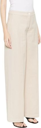 Via Masini 80 Broeken, Dames, Beige, L, 80 Broeken