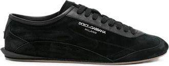 Dolce & Gabbana Portofino Sneakers - Heren - Sneakers - Zwart - 45 EU - Leer - Schoenen