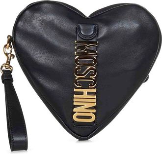 Moschino Heart Clutch