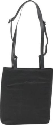 Ferragamo Pre-owned Nylon handbags - Dames - Vintage Schoudertas - Zwart - ONE Size - Nylon - Vintage