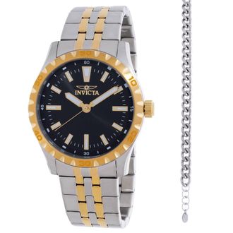 Invicta Specialty Quartz Black Dial Mens Watch 48281