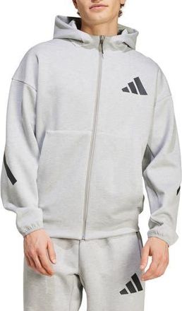 adidas Z.N.E. Hoodie in Medium Grey Heather at Nordstrom Rack, Size Xx-Large
