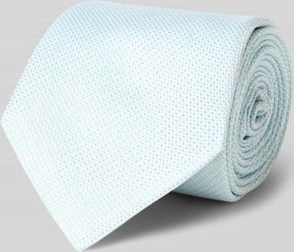 Altea Krawatte aus reiner Seide mit Label-Detail Modell Ticino in Mint, Gr&ouml;&szlig;e 1