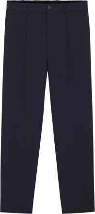 BOSS Pantaloni con pieghe - Blu