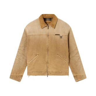 Golden Goose Omkeerbaar Katoenen Jack - Dames - Jassen - Beige - Maat: XS Katoen