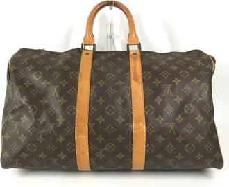 Louis Vuitton Brown Monogram Monogram Boston Bag (Pre-Owned)