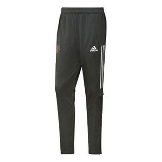 adidas Manchester United Soccer/Football Training Sports Long Pants Green FR3667