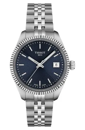 Tissot Ballade Bracelet Watch, 34mm in Blue at Nordstrom