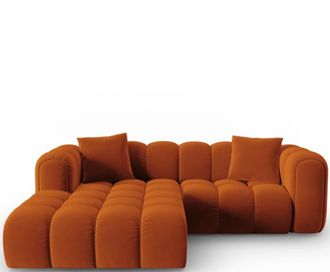 CXL by Christian Lacroix 3-Sitzer Designer Ecksofa Clotilde mit Eckteil links - Samtbezug