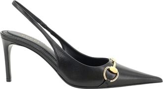 Gucci Dames, Schoenen, Zwart, Maat: 38 EU Leer