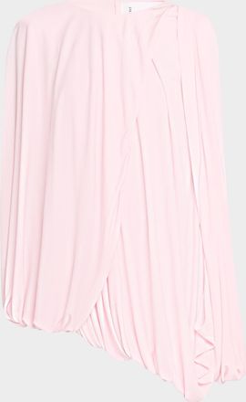 Loewe Draped Viscose Bubble Top