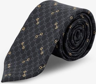 Gucci Cravatta Morset in seta - GUCCI - gender_Man