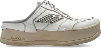 Balenciaga Mules de Plataforma Hamptons Plat - Shoes - Mujer - Beige - 40 EU