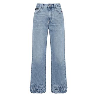 Philipp Plein Donna, Jeans, Blu, W28, new