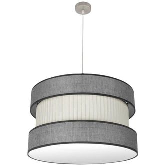 Fabrilamp Colgante Bicolor Modelo Home 3luces Niquel Regulable Fabrilamp
